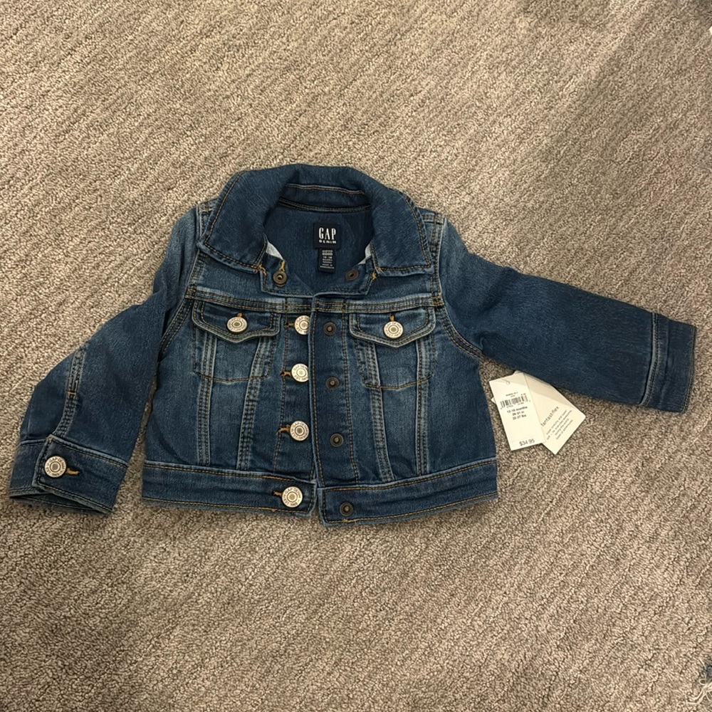 NWT Gap Baby Jean Jacket